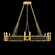 Mirage 12 Light Chandelier in Gold Leaf/Brass/Black Knight (48|100048313)