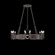 Mirage 12 Light Chandelier in Midnight Steel/Nickel/Pebble (48|100047721)