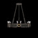 Mirage 12 Light Chandelier in Midnight Steel/Brass/Black Knight (48|100047713)