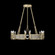 Mirage 12 Light Chandelier in Soft Gold Leaf/Nickel/Coco (48|100047522)