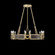 Mirage 12 Light Chandelier in Soft Gold Leaf/Brass/Pebble (48|100047511)