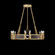 Mirage 12 Light Chandelier in Gold Leaf/Nickel/Pebble (48|100047321)