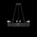 Mirage 12 Light Chandelier in Black Iron/Nickel/Black Knight (48|100047123)