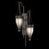 Mirage Two Light Wall Sconce in Midnight Steel/Nickel/Black Knight (48|100046723)