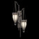 Mirage Two Light Wall Sconce in Midnight Steel/Nickel/Pebble (48|100046721)