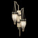 Mirage Two Light Wall Sconce in Gold (48|100046613)