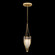 Mirage One Light Pendant in Gold Leaf/Brass/Pebble (48|100045311)