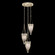 Mirage Three Light Pendant in Champagne/Nickel/Coco (48|100044622)