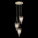 Mirage Three Light Pendant in Champagne/Nickel/Pebble (48|100044621)