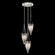 Mirage Three Light Pendant in Silver Leaf/Brass/Pebble (48|100044411)