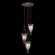 Mirage Three Light Pendant in Bronze/Brass/Pebble (48|100044211)