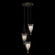 Mirage Three Light Pendant in Black Iron/Brass/Black Knight (48|100044113)