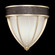 Mirage One Light Wall Sconce in Champagne/Brass/Pebble (48|100043611)