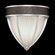 Mirage One Light Wall Sconce in Silver Leaf/Brass/Pebble (48|100043411)