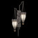 Mirage Two Light Wall Sconce in Midnight Steel/Brass/Pebble (48|100041711)