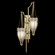 Mirage Two Light Wall Sconce in Soft Gold Leaf/Nickel/Coco (48|100041522)