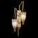 Mirage Two Light Wall Sconce in Gold Leaf/Brass/Coco (48|100041312)
