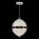 Mirage Three Light Pendant in Silver Leaf/Nickel/Black Knight (48|100038423)