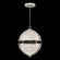 Mirage Three Light Pendant in Silver Leaf/Brass/Black Knight (48|100038413)