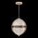Mirage Three Light Pendant in Gold Leaf/Brass/Pebble (48|100038311)
