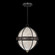 Mirage Three Light Pendant in Black Iron/Brass/Pebble (48|100038111)