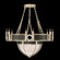 Mirage 15 Light Chandelier in Champagne/Nickel/Black Knight (48|100037623)