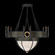 Mirage 15 Light Chandelier in Black Iron/Brass/Black Knight (48|100037113)