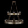 Mirage 24 Light Chandelier in Bronze/Brass/Coco (48|100036212)