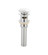 Irving Pop-Up Bathroom Sink Drain with Overflow in Chrome (173|VDN100PCH)