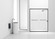 Parker Semi-Frameless Shower Door in Brushed Nickel (173|SD2086072BNK)