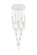 Aurora 25 Light Chandelier in Chrome and Clear (173|2089G42C)