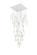 Aurora 36 Light Chandelier in Satin Gold and Clear (173|2088G42SG)