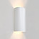Besa Zoro Sconce Wall Sconce in White (74|ZOROLEDWH)