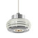 Besa Flower Pendant Pendant in Satin Nickel (74|XPFLOW00CLCLLEDSN)