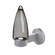 Besa Sulu Outdoor Sconce Wall Sconce in Silver (74|SULUSMWALLLEDSL)