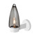 Besa Sulu Outdoor Sconce Wall Sconce in White (74|SULUSMWALLEDILWH)