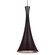 Besa Rondo Pendant Pendant in Bronze (74|RXPRONDOLEDBR)