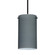 Besa Stilo 7 Pendant Pendant in Black (74|B4404TNMEDBK)