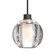 Besa Boca 5 Pendant LED Pendant in Black (74|1XTBOCA5BBLEDBK)