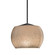 Besa Keno Pendant LED Pendant in Black (74|1XCKENOSMLEDBK)