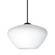 Besa Peri Pendant One Light Pendant in Black (74|1XC541007BK)