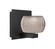 Besa Keno Vanity LED Wall Sconce in Black (74|1WFKENOSMLEDBK)