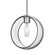 Besa Mana Stem Pendant One Light Pendant in Satin Nickel (74|1TTMANACLSNNI) Besa Mana Stem Pendant One Light Pendant in Satin Nickel (74|1TTMANACLSNNI)
