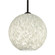 Besa Coco 12 Stem Pendant LED Pendant in Black (74|1TTCOCO1219LEDBK)