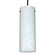 Besa Stilo 18 Stem Pendant One Light Pendant in Black (74|1TT412819BK)