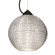 Besa Kristall 8 Pendant One Light Pendant in Black (74|1KX4616GLBK)