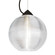 Besa Kristall 8 Pendant One Light Pendant in Black (74|1KX461600BK)
