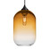 Besa Omega 12 Pendant One Light Pendant in Black (74|1JTOMEGA12AMBK)