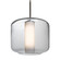 Besa Niles 10 Pendant LED Pendant in Bronze (74|1JTNILES10COLEDBR)