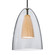 Besa Dano Pendant LED Pendant in Black (74|1JTDANOCLNALEDBK)